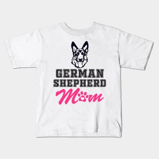 German Shepherd mom Kids T-Shirt